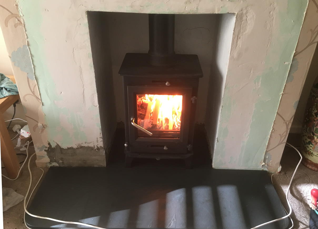 Woodburner Installation in Taunton Cosy Stoves