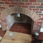 Render fireplace and lay tiles