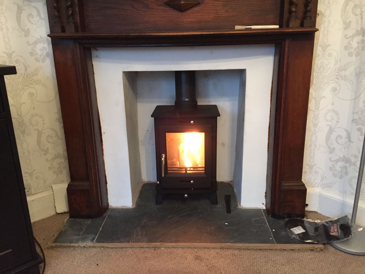 Woodburner Installation in Minehead - Cosy Stoves